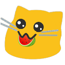 :blobcatnomwatermelon: